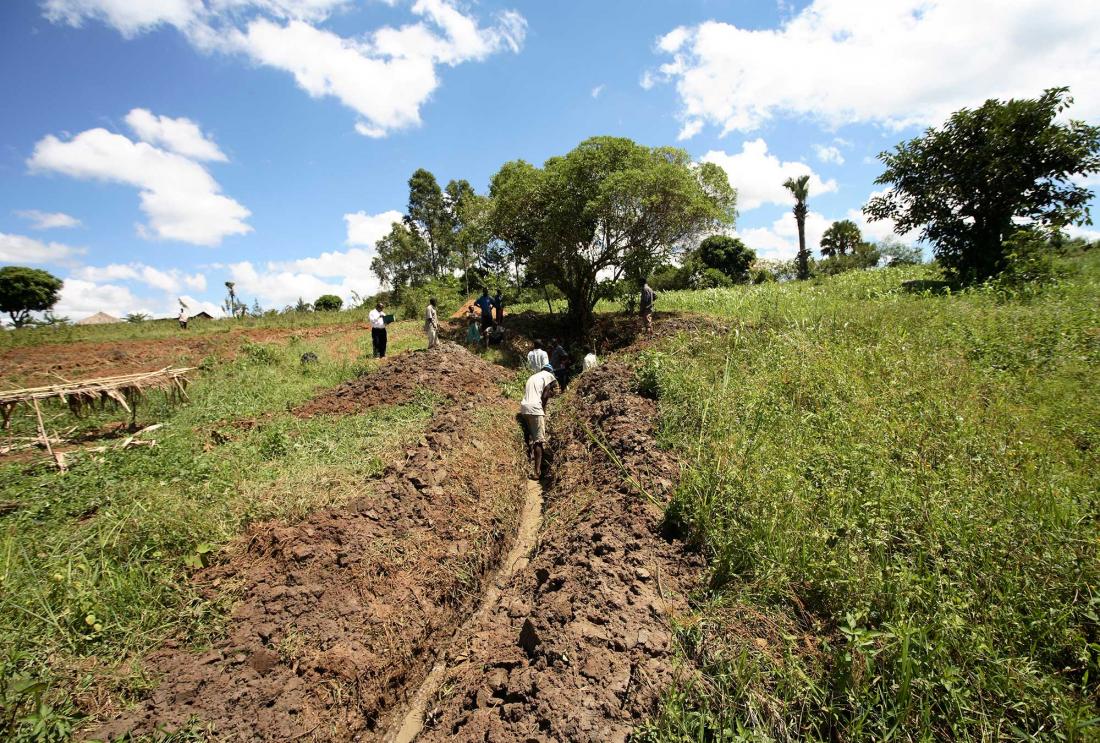 Introducing irrigation to central Kenya