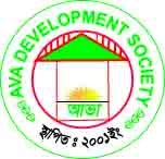 Ava Development Society Logo Green and Red