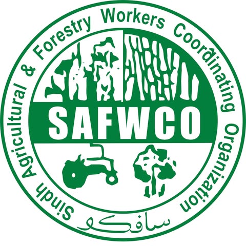 Sindh Agricultural and Forestry Workers Coordinating Organization (SAFWCO) logo