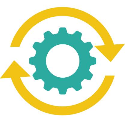Icon describing comprehensive change