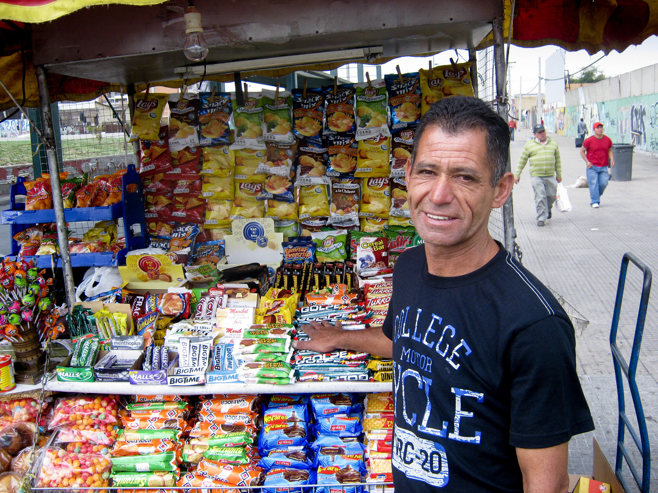 Street vendor in Chile selected for MEPS program