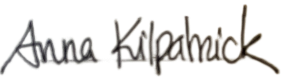 Anna Kilpatrick's signature