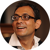 Headshot of Abhijit Banerjee