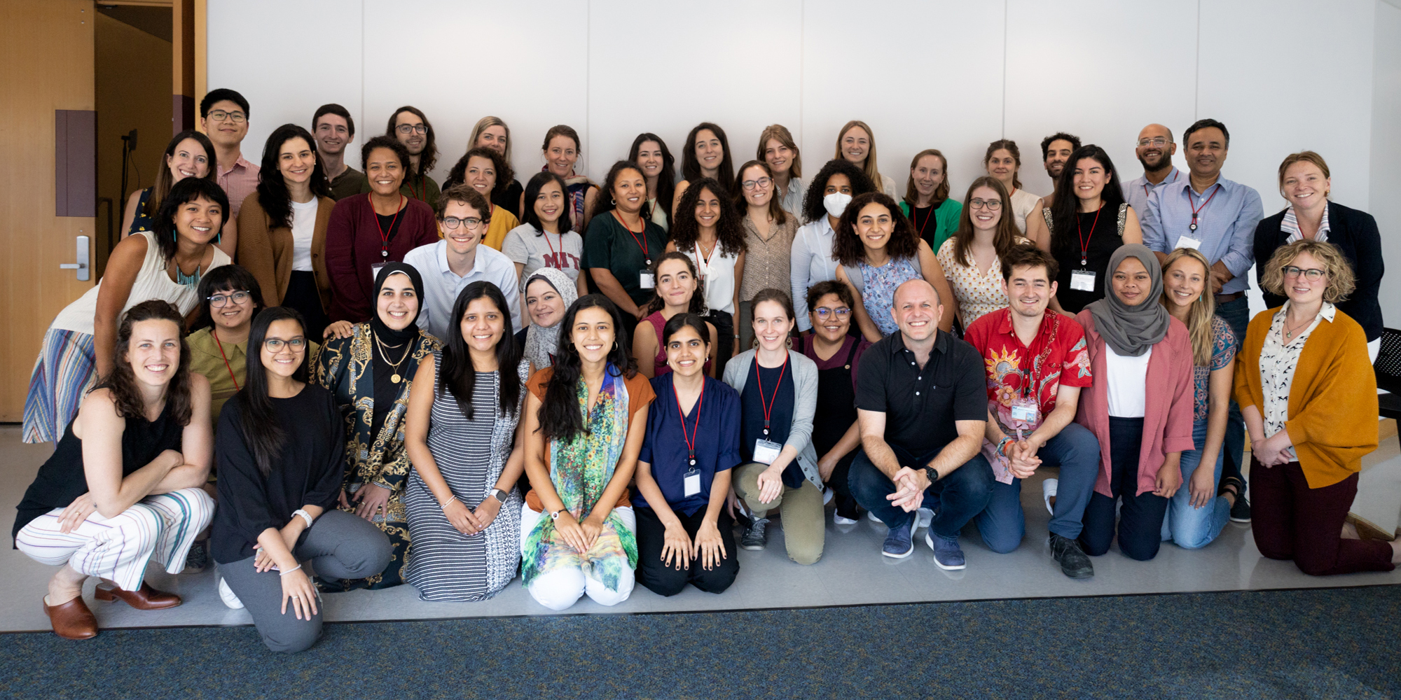 Group photo taken during P+C onboarding week with regional offices