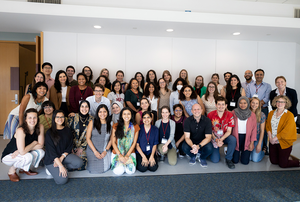 Group photo taken during P+C onboarding week with regional offices