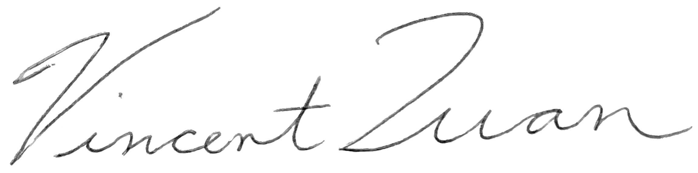 Vincent Quan's signature