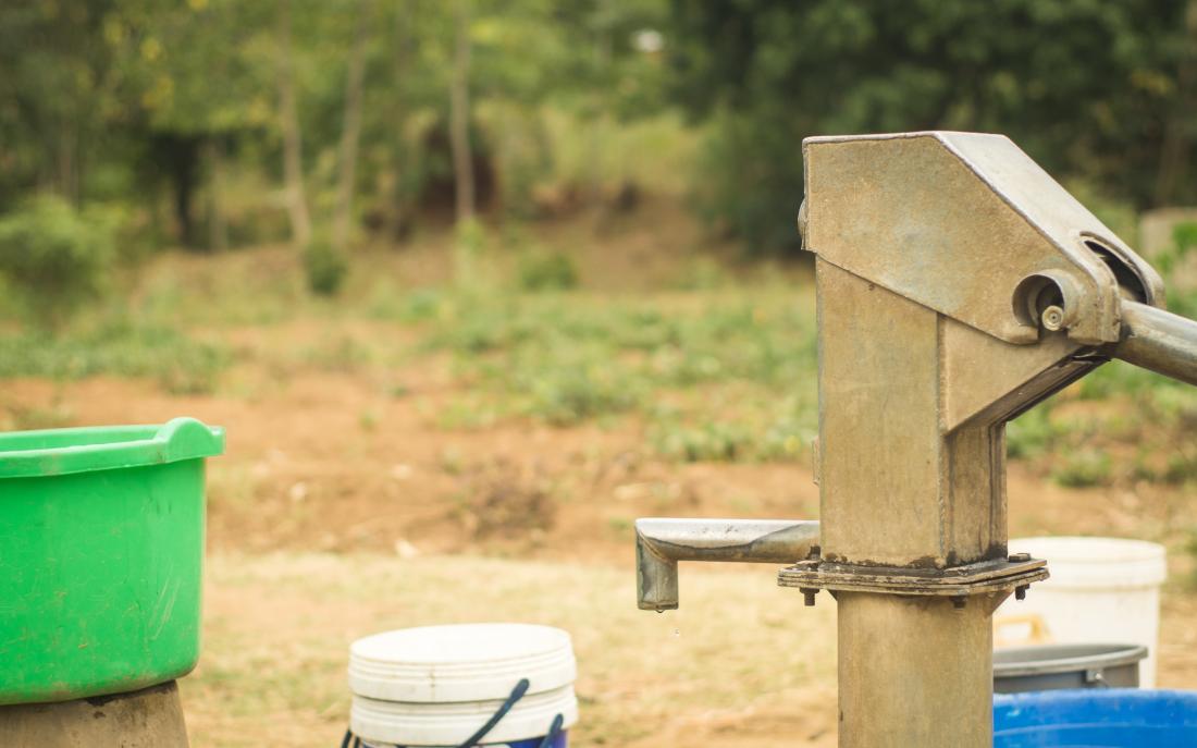 Water point in Malawi