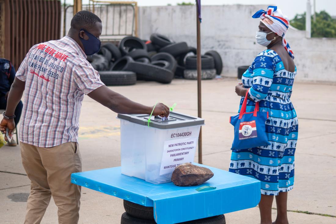 Social distancing in Ghana