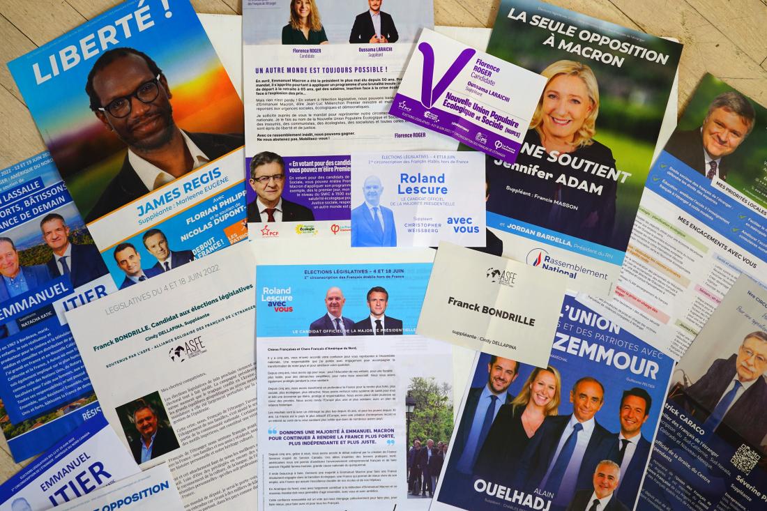 Candidate campaign mailings sent to voters in the United States