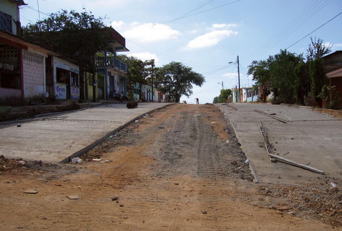 Road under construction