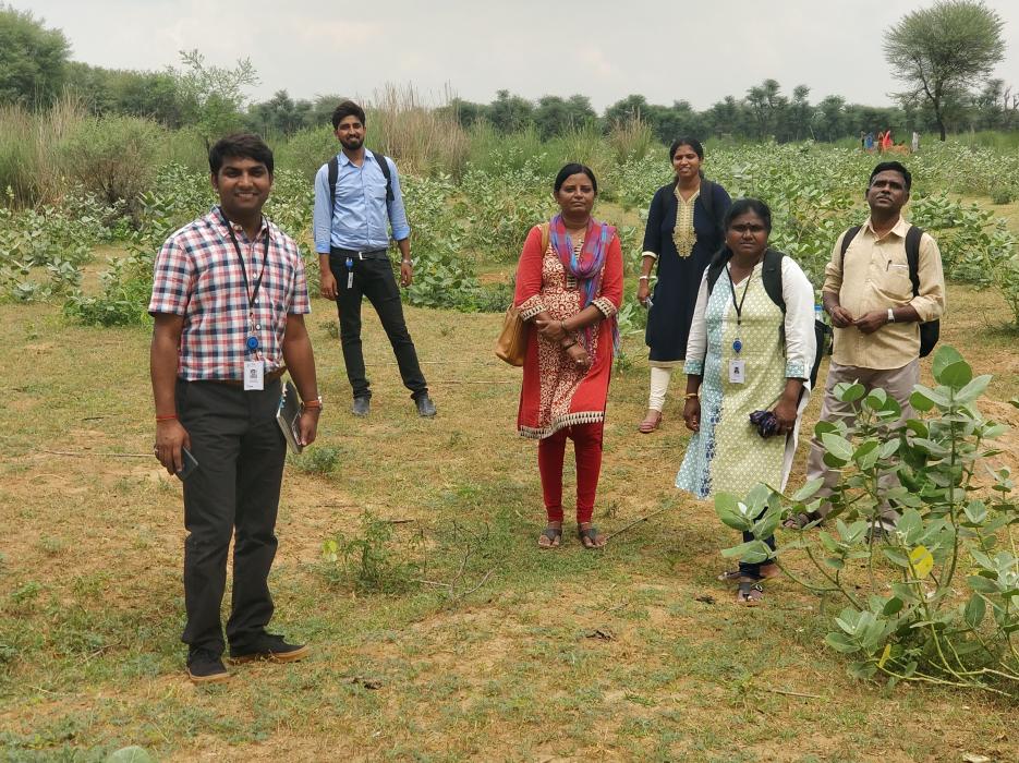 Image of research staff on the ground for J-PAL South Asia
