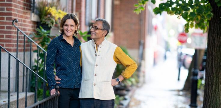 Esther Duflo and Abhijit Banerjee