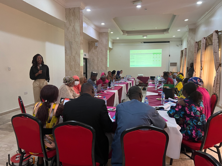 Photo captured at one of the AGILE design workshops in Nigeria, May 2022
