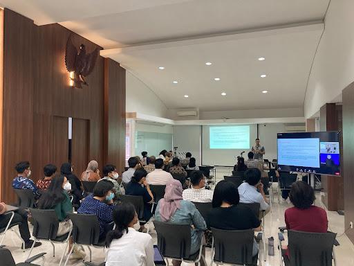 Participants at J-PAL SEA’s public dissemination, Challenging Perceptions on Child Marriage among Teenage Girls in Indonesia: A Randomized Experiment.