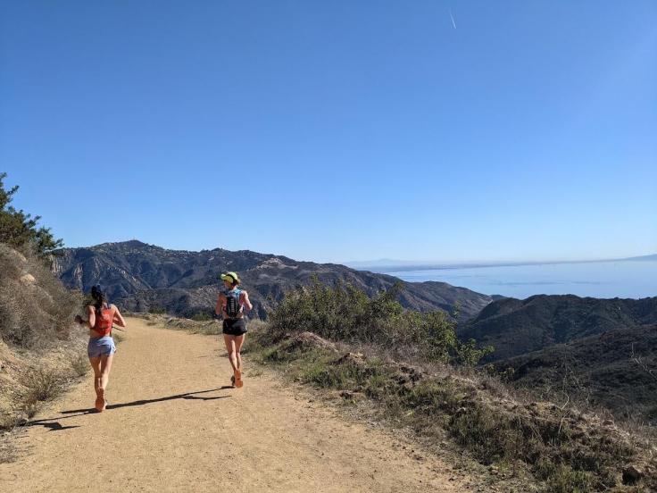 Megan at an outdoor activity at Santa Barbara