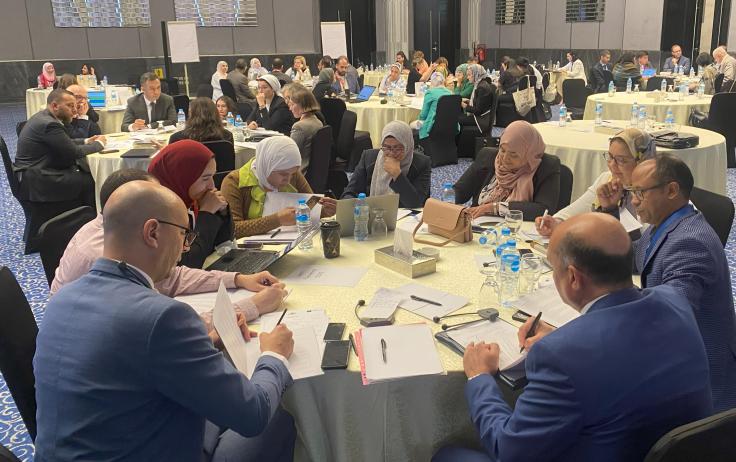 Group work from J-PAL MENA's BEET workshop with ETF