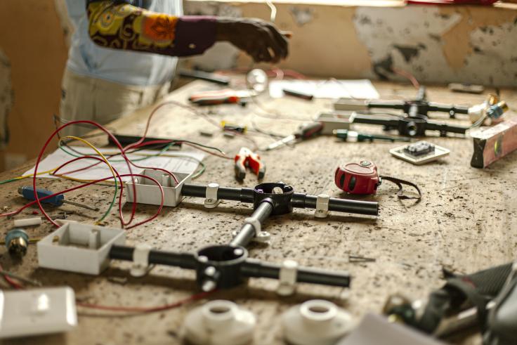 Training in electrical work