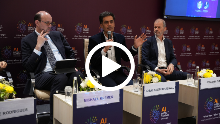 Iqbal at the AI summit