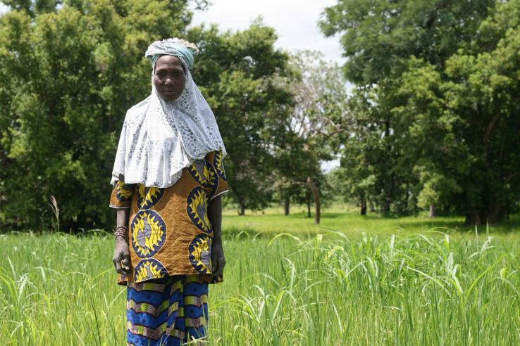 A farmer in Mali