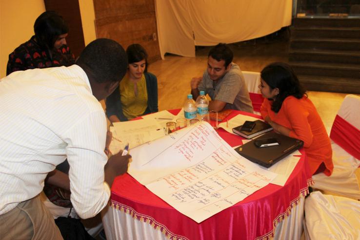 Participants at workshop