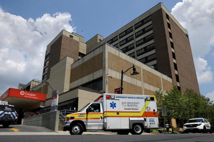 Cooper University Hospital in Camden, New Jersey