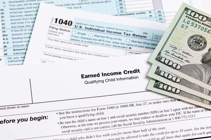 Tax forms for the Earned Income Credit.
