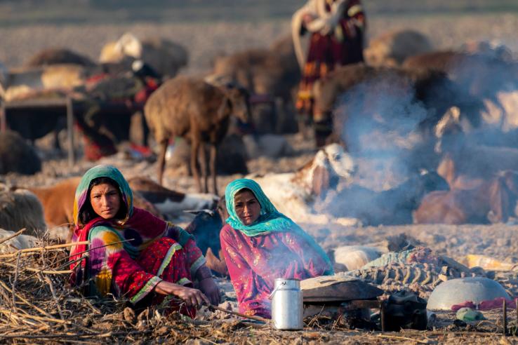 Women farmers in Afghanistan