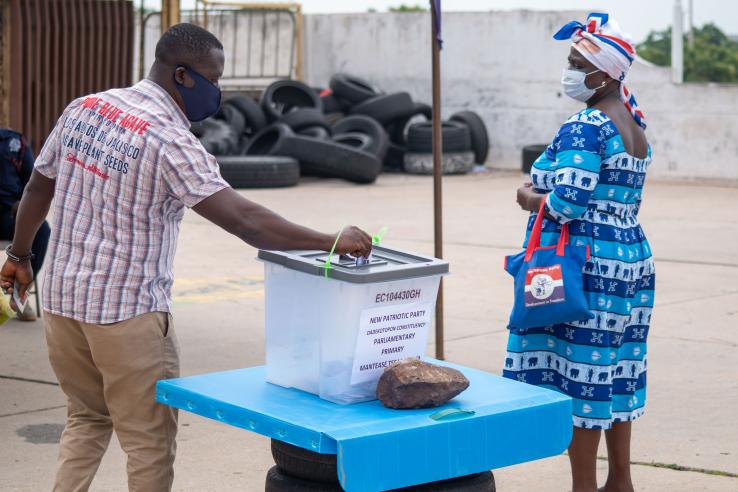 Social distancing in Ghana