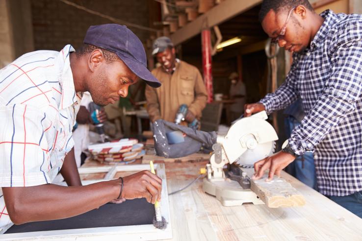 Skilled workers in South Africa 