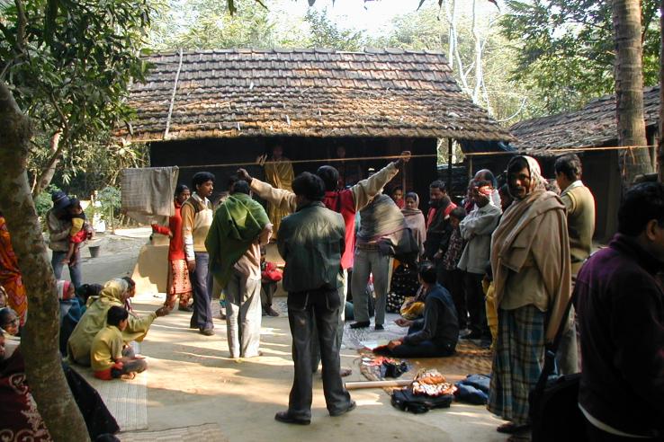 A local health center in rural India