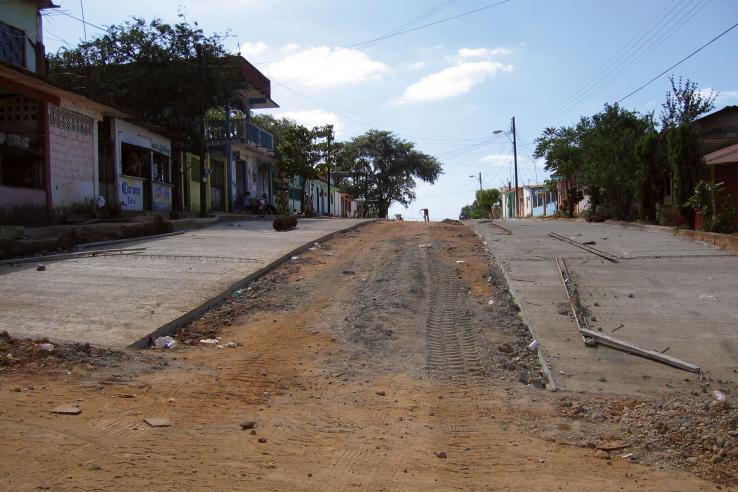 Road under construction