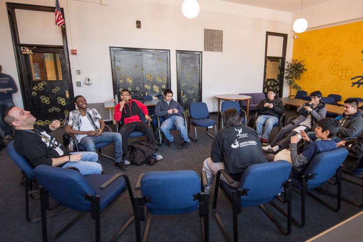 Youth in Chicago's Becoming a man program