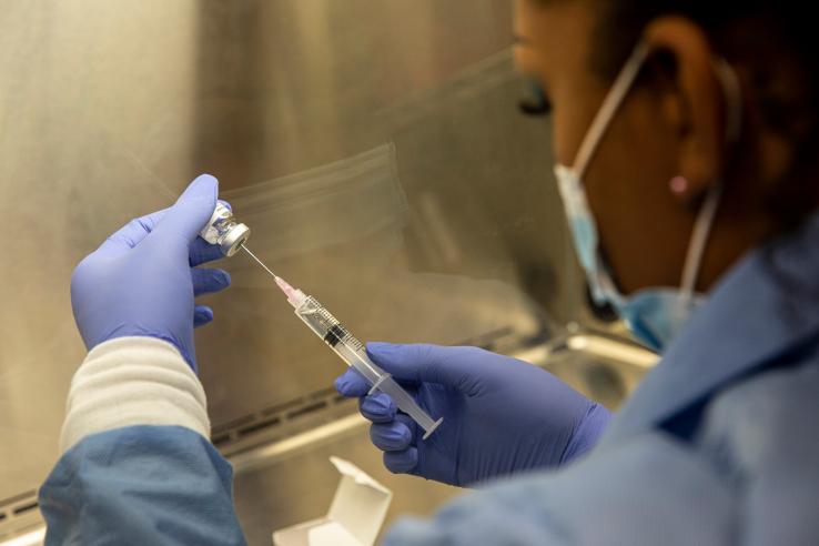 Drugs being prepared for Regeneron 69 research at a lab in Chandler, Arizona.Credit...Adriana Zehbrauskas for The New York Times