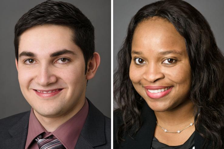 Headshots of joint first authors - Dr Torres and Dr. Ogbu-Nwobodo