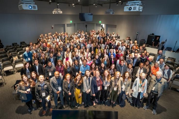 A large group of people