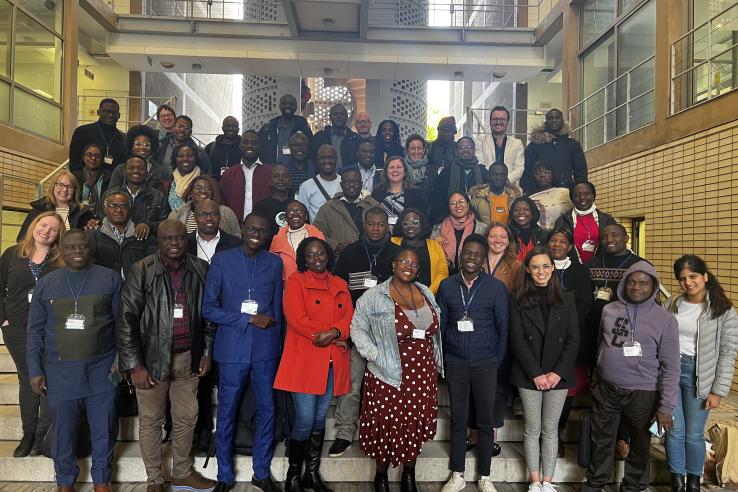 Group photo of 2023 ESP participants in Johannesburg