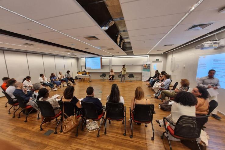 Presentation of the results of the first study funded by JOI Brazil, Stigma and Labor Supply.