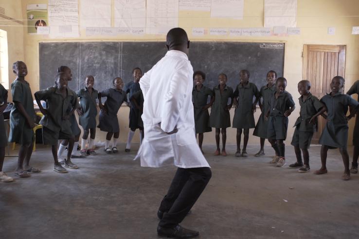 A classroom participating in the TARL programme