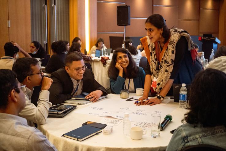 Image of J-PAL SA staff + Participants at a course