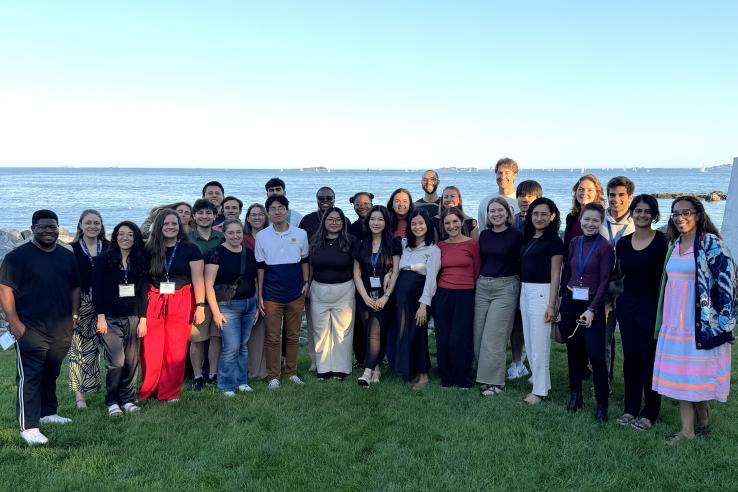 A group of people attending RST.