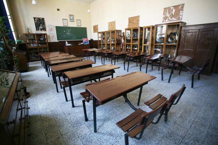 Classroom in Turkey.