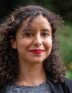 The photo of Zahra Boudalaoui-Buresi from J-PAL Europe