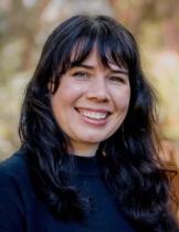 Woman with dark hair
