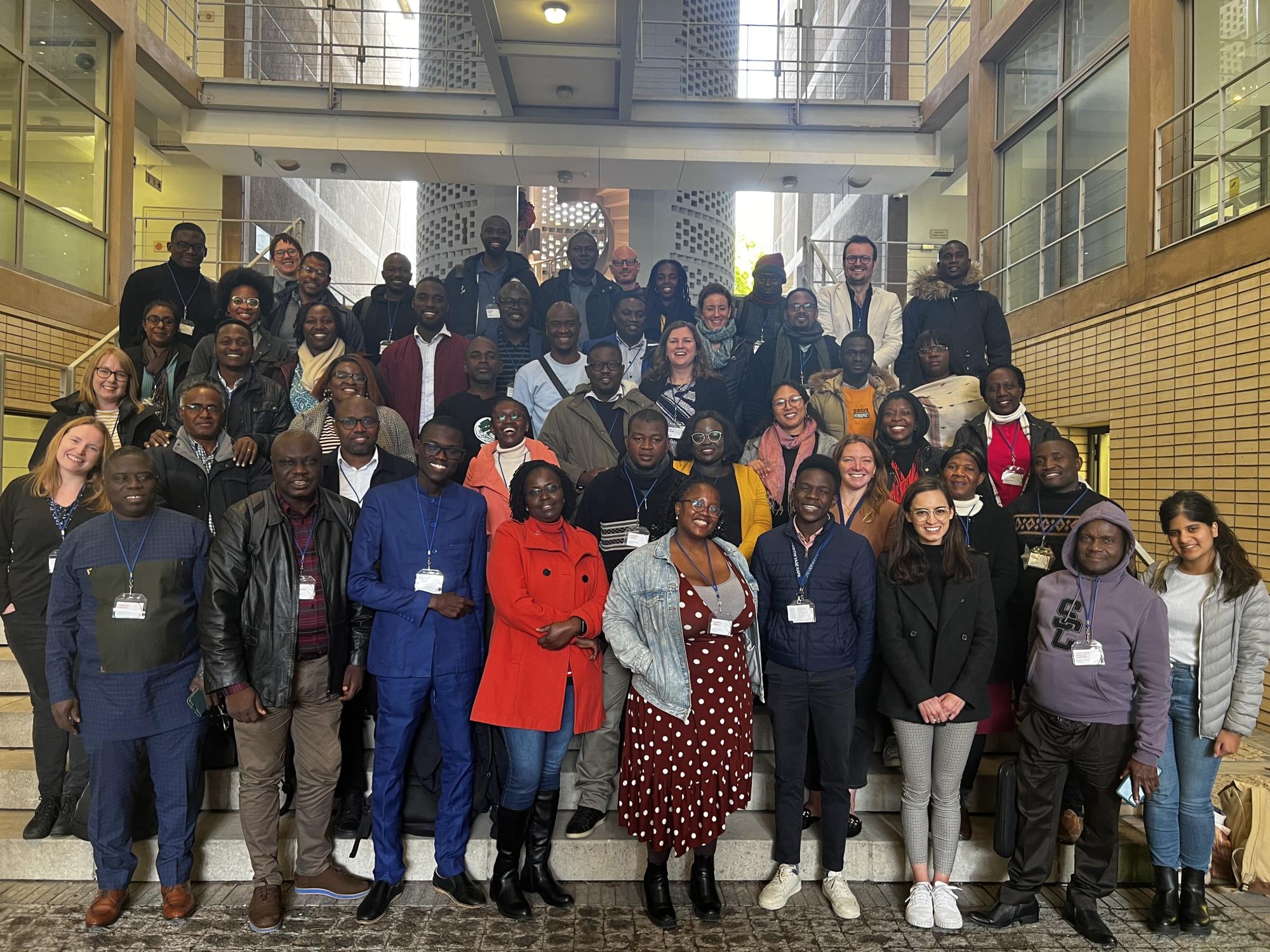 Group photo of 2023 ESP participants in Johannesburg