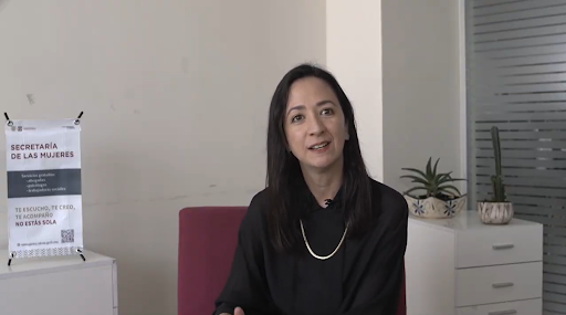Dulce Colín, general director for gender equality at the Government of Mexico City.