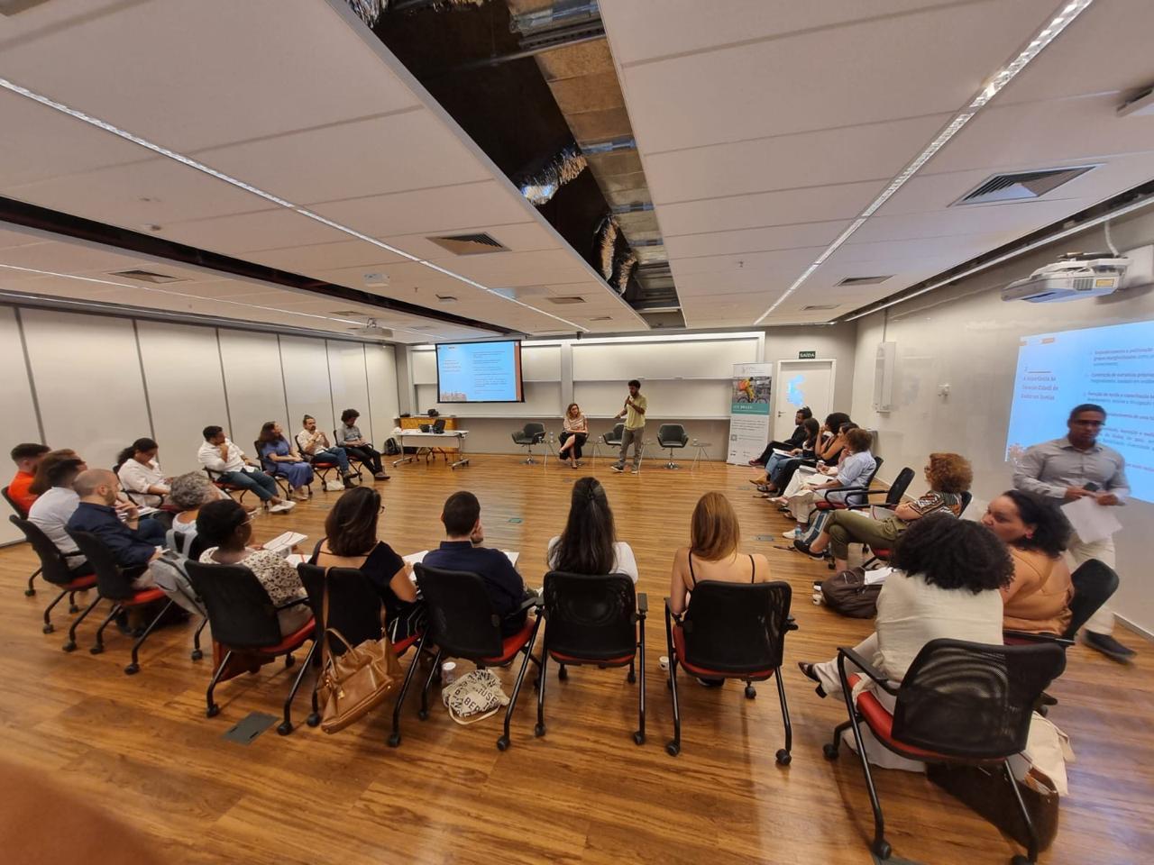 Presentation of the results of the first study funded by JOI Brazil, Stigma and Labor Supply.