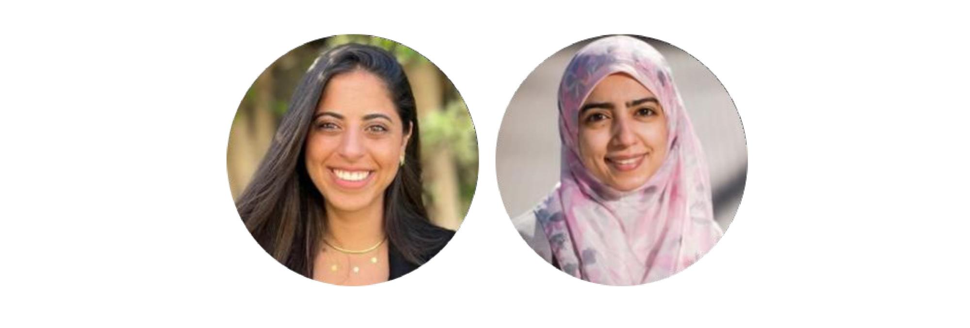 bio photos of yasmine el khateeb and mai mahmoud