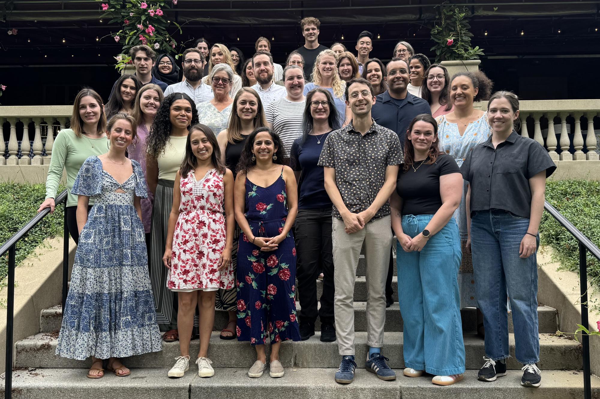 North America team photo at an all staff retreat in 2025