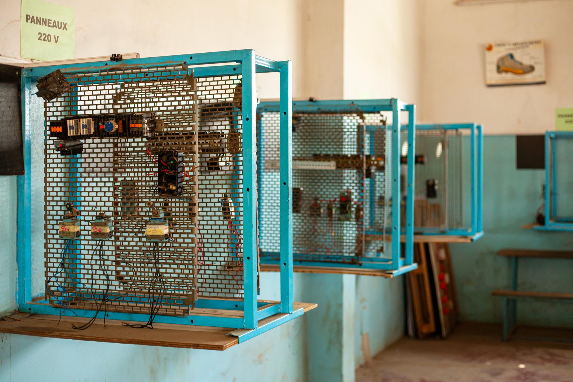 Detail from a vocational training programme in Senegal, implemented by J-PAL Europe in collaboration with Luxembourg partners (2025).
