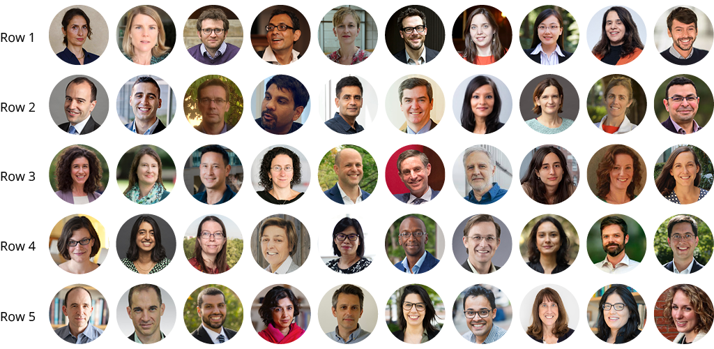 Headshots of the J-PAL board members